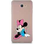 Printify Samsung Galaxy J7 Prime Soft Premier Kapak Minnie Mouse-E Tasarımlı Silikon Cep Telefonu Kılıfı