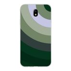 PrintiFy Samsung Galaxy J7 Pro ile Uyumlu Kapak Renk Cümbüşü C Haki Tasarımlı 1mm Fit Şeffaf Silikon Kılıf