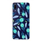 PrintiFy Samsung Galaxy M10s ile Uyumlu 1mm Slim Fit Nazar Boncuğu 3 Baskılı Şeffaf Kılıf