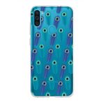 PrintiFy Samsung Galaxy M11 ile Uyumlu 1mm Slim Fit Nazar Boncuğu 4 Baskılı Şeffaf Kılıf