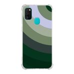 PrintiFy Samsung Galaxy M30s Köşe Korumalı Antişok Kapak Renk Cümbüşü Tasarımlı Şeffaf Kılıf