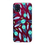 PrintiFy Samsung Galaxy M31 ile Uyumlu 1mm Slim Fit Nazar Boncuğu 3 Baskılı Şeffaf Kılıf