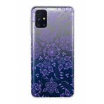 PrintiFy Samsung Galaxy M31s ile Uyumlu Kapak Nostalji Desen - D Tasarımlı 1mm Fit Şeffaf Silikon Kılıf