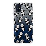 PrintiFy Samsung Galaxy M31s ile Uyumlu Kapak Panda Tasarımlı 1mm Fit Şeffaf Silikon Kılıf