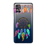 PrintiFy Samsung Galaxy M31s ile Uyumlu Nazar Boncuğu 6 Baskılı Kamera Korumalı Şeffaf Silikon Kılıf
