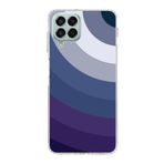 PrintiFy Samsung Galaxy M33 ile Uyumlu Kapak Renk Cümbüşü E Mavi Tasarımlı 1mm Fit Şeffaf Silikon Kılıf