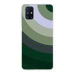 PrintiFy Samsung Galaxy M51 ile Uyumlu Kapak Renk Cümbüşü C Haki Tasarımlı 1mm Fit Şeffaf Silikon Kılıf