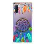 PrintiFy Samsung Galaxy Note 10 ile Uyumlu 1mm Slim Fit Nazar Boncuğu 6 Baskılı Şeffaf Kılıf