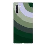 PrintiFy Samsung Galaxy Note 10 ile Uyumlu Kapak Renk Cümbüşü C Haki Tasarımlı 1mm Fit Şeffaf Silikon Kılıf