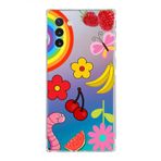PrintiFy Samsung Galaxy Note 10 ile Uyumlu Water Color 5 Kamera Korumalı Şeffaf Kılıf