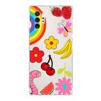 PrintiFy Samsung Galaxy Note 10 Plus ile Uyumlu Water Color 5 Kamera Korumalı Şeffaf Kılıf