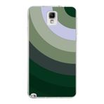 PrintiFy Samsung Galaxy Note 3 ile Uyumlu Kapak Renk Cümbüşü C Haki Tasarımlı 1mm Fit Şeffaf Silikon Kılıf