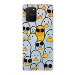 PrintiFy Samsung Galaxy S10 Lite ile Uyumlu Kapak Duck Tasarımlı 1mm Fit Şeffaf Silikon Kılıf