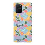 PrintiFy Samsung Galaxy S10 Lite ile Uyumlu Kapak Memphis Desen - 2 Tasarımlı 1mm Fit Şeffaf Silikon Kılıf