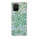 PrintiFy Samsung Galaxy S10 Lite ile Uyumlu Kapak Nostalji Desen - A Tasarımlı 1mm Fit Şeffaf Silikon Kılıf