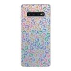 PrintiFy Samsung Galaxy S10 Plus ile Uyumlu Kapak Hello Kitty Tasarımlı 1mm Fit Şeffaf Silikon Kılıf
