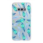 PrintiFy Samsung Galaxy S10e ile Uyumlu 1mm Slim Fit Nazar Boncuğu 3 Baskılı Şeffaf Kılıf