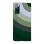 PrintiFy Samsung Galaxy S20 FE ile Uyumlu Kapak Renk Cümbüşü C Haki Tasarımlı 1mm Fit Şeffaf Silikon Kılıf