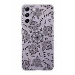 PrintiFy Samsung Galaxy S21 FE ile Uyumlu Kapak Nostalji Desen - B Tasarımlı 1mm Fit Şeffaf Silikon Kılıf