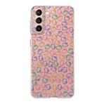 PrintiFy Samsung Galaxy S21 ile Uyumlu Kapak Hello Kitty Tasarımlı 1mm Fit Şeffaf Silikon Kılıf