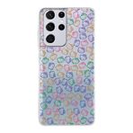 PrintiFy Samsung Galaxy S21 Ultra ile Uyumlu Kapak Hello Kitty Tasarımlı 1mm Fit Şeffaf Silikon Kılıf