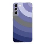 PrintiFy Samsung Galaxy S22 Plus ile Uyumlu Kapak Renk Cümbüşü D Lila Tasarımlı 1mm Fit Şeffaf Silikon Kılıf