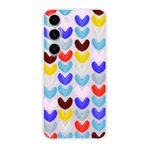 PrintiFy Samsung Galaxy S23 Plus ile Uyumlu 1mm Slim Fit Water Color 1 Baskılı Şeffaf Kılıf