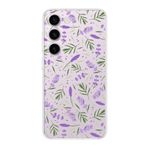 PrintiFy Samsung Galaxy S23 Plus ile Uyumlu 1mm Slim Fit Water Color 3 Baskılı Şeffaf Kılıf