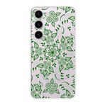 PrintiFy Samsung Galaxy S23 Plus ile Uyumlu Kapak Nostalji Desen - A Tasarımlı 1mm Fit Şeffaf Silikon Kılıf