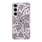 PrintiFy Samsung Galaxy S23 Plus ile Uyumlu Kapak Nostalji Desen - B Tasarımlı 1mm Fit Şeffaf Silikon Kılıf