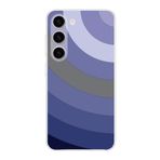 PrintiFy Samsung Galaxy S23 Plus ile Uyumlu Kapak Renk Cümbüşü D Lila Tasarımlı 1mm Fit Şeffaf Silikon Kılıf