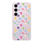 PrintiFy Samsung Galaxy S23 Plus ile Uyumlu Water Color 6 Kamera Korumalı Şeffaf Kılıf