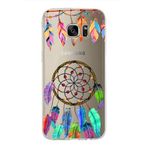 PrintiFy Samsung Galaxy S7 Edge ile Uyumlu 1mm Slim Fit Nazar Boncuğu 6 Baskılı Şeffaf Kılıf