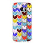 PrintiFy Samsung Galaxy S7 Edge ile Uyumlu 1mm Slim Fit Water Color 1 Baskılı Şeffaf Kılıf