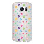 PrintiFy Samsung Galaxy S7 ile Uyumlu 1mm Slim Fit Water Color 6 Baskılı Şeffaf Kılıf