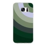 PrintiFy Samsung Galaxy S7 ile Uyumlu Kapak Renk Cümbüşü C Haki Tasarımlı 1mm Fit Şeffaf Silikon Kılıf