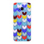 PrintiFy Samsung Galaxy S8 Plus ile Uyumlu 1mm Slim Fit Water Color 1 Baskılı Şeffaf Kılıf