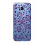 PrintiFy Samsung Galaxy S8 Plus ile Uyumlu Kapak Nostalji Desen - F Tasarımlı 1mm Fit Şeffaf Silikon Kılıf