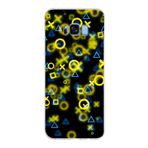 PrintiFy Samsung Galaxy S8 Plus ile Uyumlu Kapak Semboller Tasarımlı 1mm Fit Şeffaf Silikon Kılıf