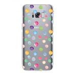 PrintiFy Samsung Galaxy S8 Plus ile Uyumlu Water Color 6 Kamera Korumalı Şeffaf Kılıf