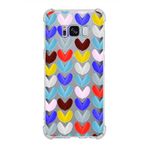 PrintiFy Samsung Galaxy S8 Plus Uyumlu Water Color 1 Baskılı Şeffaf Köşe Korumalı Antişok Kılıf