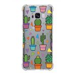 PrintiFy Samsung Galaxy S8 Plus Uyumlu Water Color 4 Baskılı Şeffaf Köşe Korumalı Antişok Kılıf