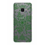 PrintiFy Samsung Galaxy S9 ile Uyumlu Kapak Nostalji Desen - A Tasarımlı 1mm Fit Şeffaf Silikon Kılıf