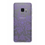 PrintiFy Samsung Galaxy S9 ile Uyumlu Kapak Nostalji Desen - D Tasarımlı 1mm Fit Şeffaf Silikon Kılıf