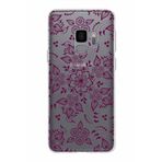 PrintiFy Samsung Galaxy S9 ile Uyumlu Kapak Nostalji Desen - F Tasarımlı 1mm Fit Şeffaf Silikon Kılıf