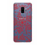 PrintiFy Samsung Galaxy S9 Plus ile Uyumlu Kapak Nostalji Desen - E Tasarımlı 1mm Fit Şeffaf Silikon Kılıf