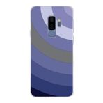 PrintiFy Samsung Galaxy S9 Plus ile Uyumlu Kapak Renk Cümbüşü D Lila Tasarımlı 1mm Fit Şeffaf Silikon Kılıf
