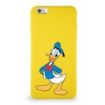 PrintiFy Uyumlu Iphone 6s Plus Soft Premier Kapak Donald Duck-c Tasarımlı Silikon Kılıf - Sarı