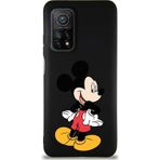 Printify Xiaomi Mi 10T Soft Premier Kapak Mickey Mouse-D Tasarımlı Silikon Cep Telefonu Kılıfı