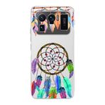 PrintiFy Xiaomi Mi 11 Ultra ile Uyumlu 1mm Slim Fit Nazar Boncuğu 6 Baskılı Şeffaf Kılıf